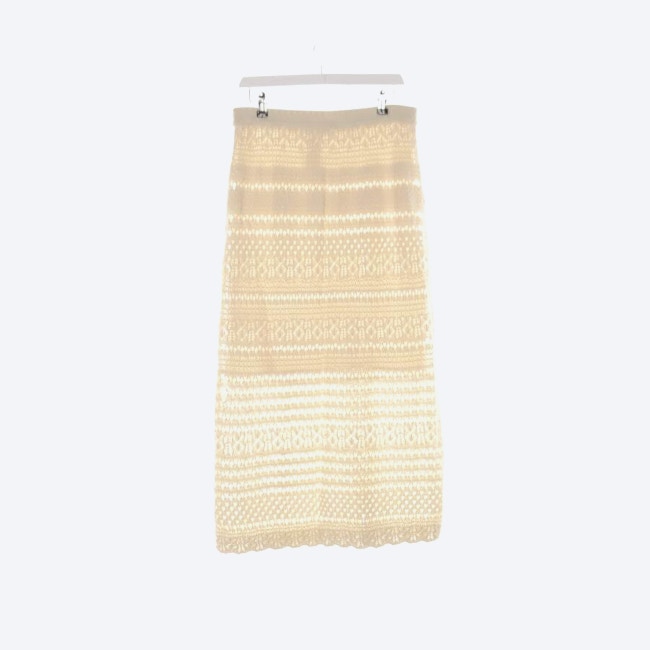 Image 2 of Skirt L Cream in color White | Vite EnVogue