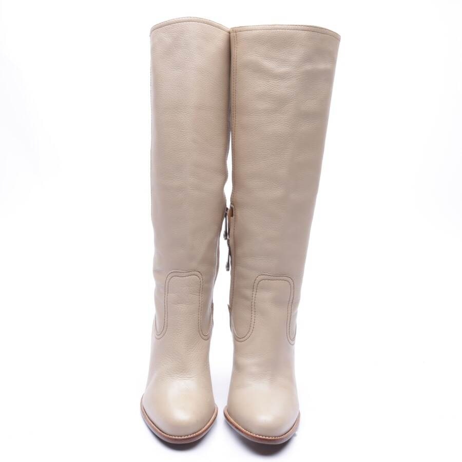 Image 2 of Boots EUR 37.5 Beige in color White | Vite EnVogue