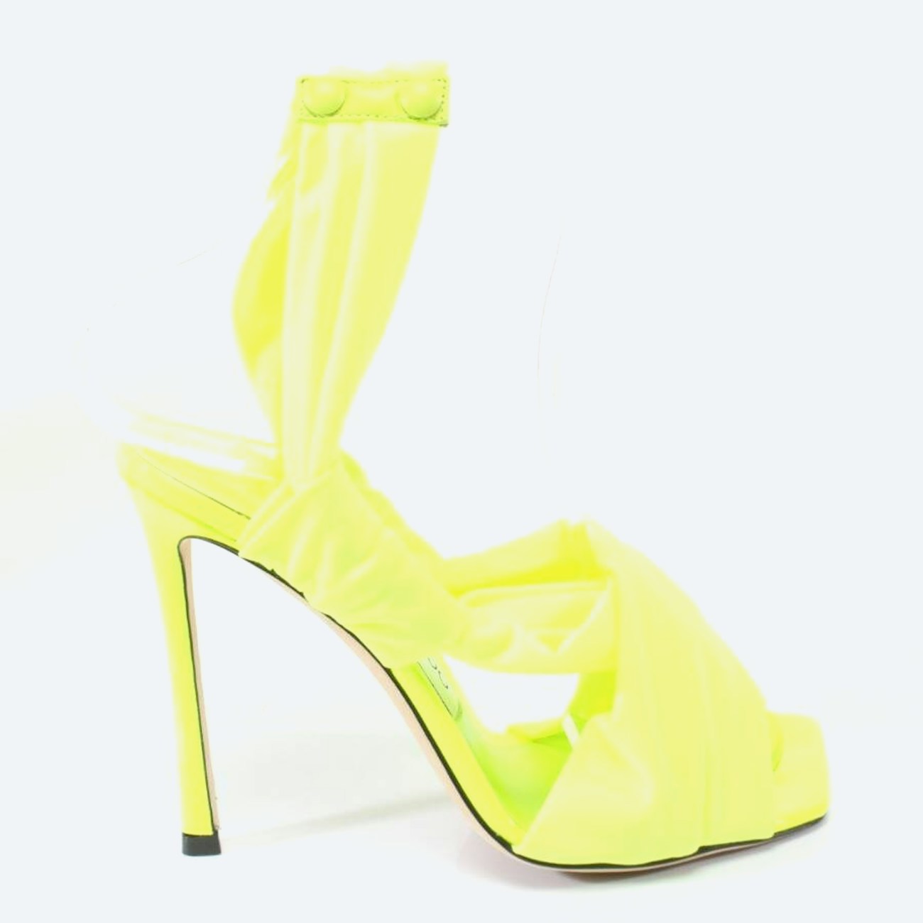 Image 1 of Heeled Sandals EUR 37 Neon Yellow in color Neon | Vite EnVogue