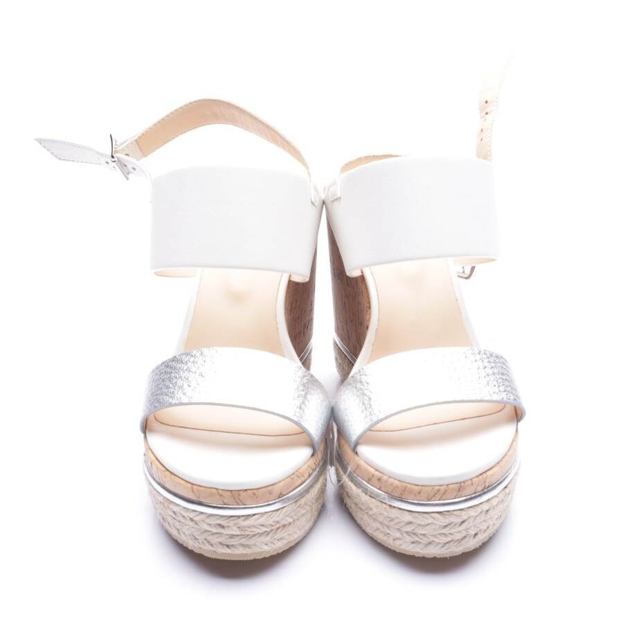 Image 2 of Wedges EUR 36 White in color White | Vite EnVogue