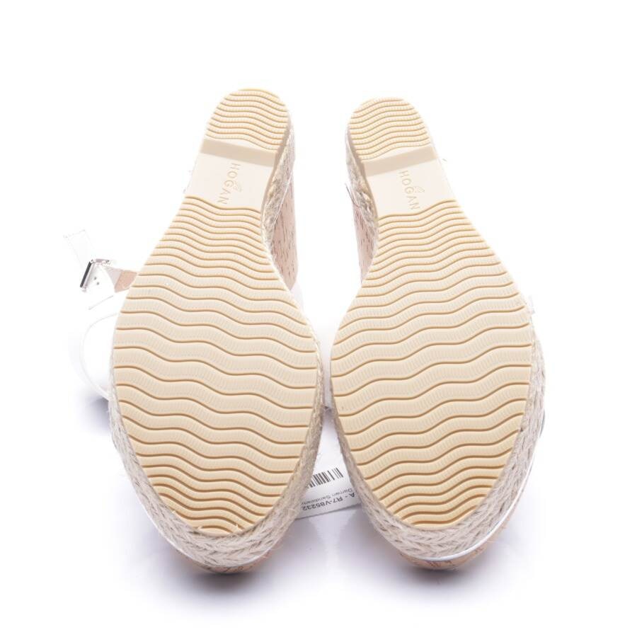 Image 4 of Wedges EUR 36 White in color White | Vite EnVogue