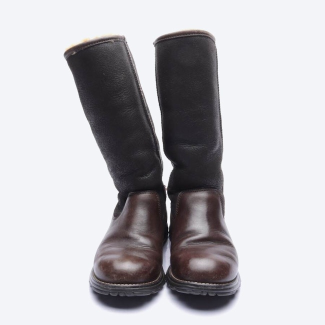 Image 2 of Winter Boots EUR 37 Dark Brown in color Brown | Vite EnVogue