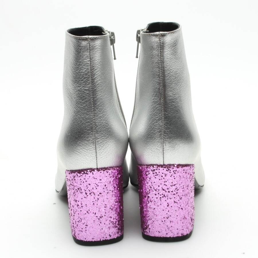 Image 3 of Ankle Boots EUR 39.5 Silver in color Metallic | Vite EnVogue