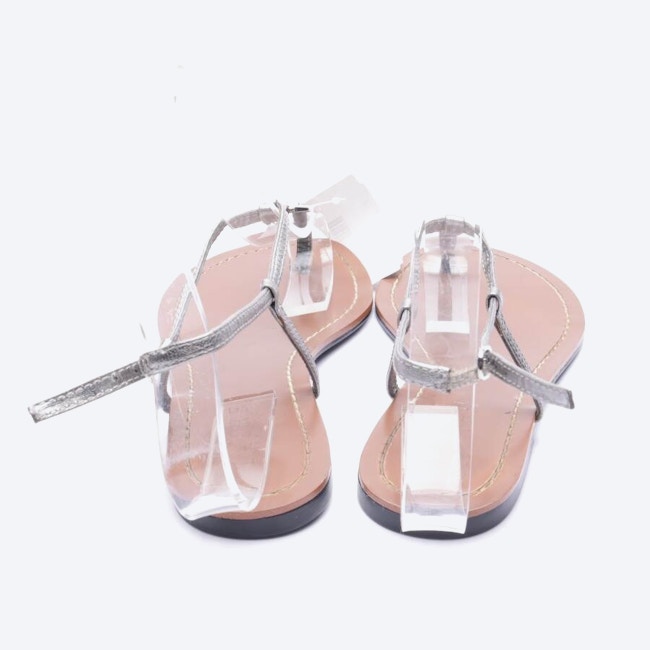 Image 3 of Strappy Sandals EUR 37 Silver in color Metallic | Vite EnVogue