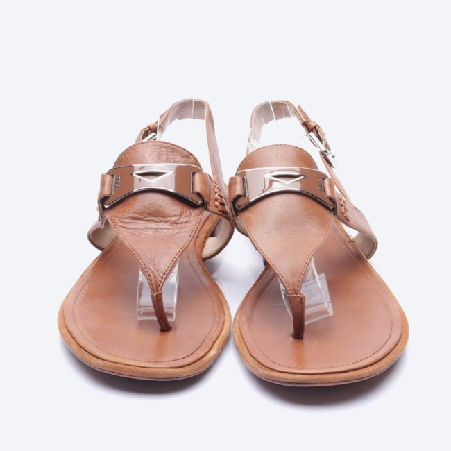 Image 2 of Sandals EUR 40 Light Brown in color Brown | Vite EnVogue