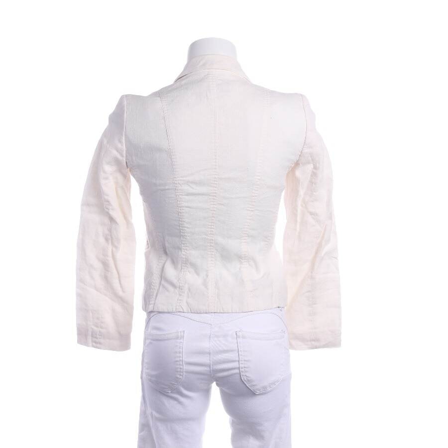 Image 2 of Linen Blazer 32 White in color White | Vite EnVogue