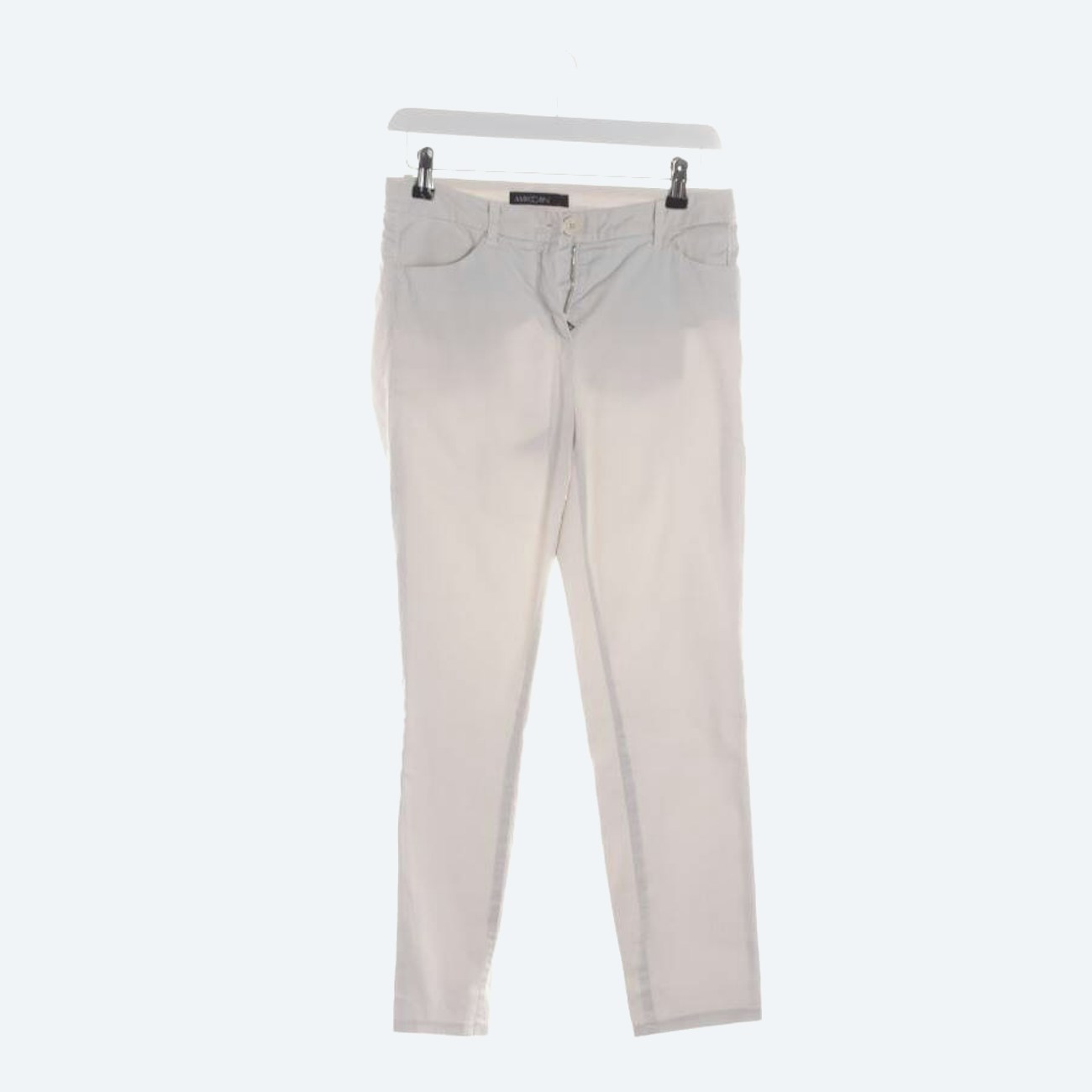 Image 1 of Trousers 34 Light Gray in color Gray | Vite EnVogue