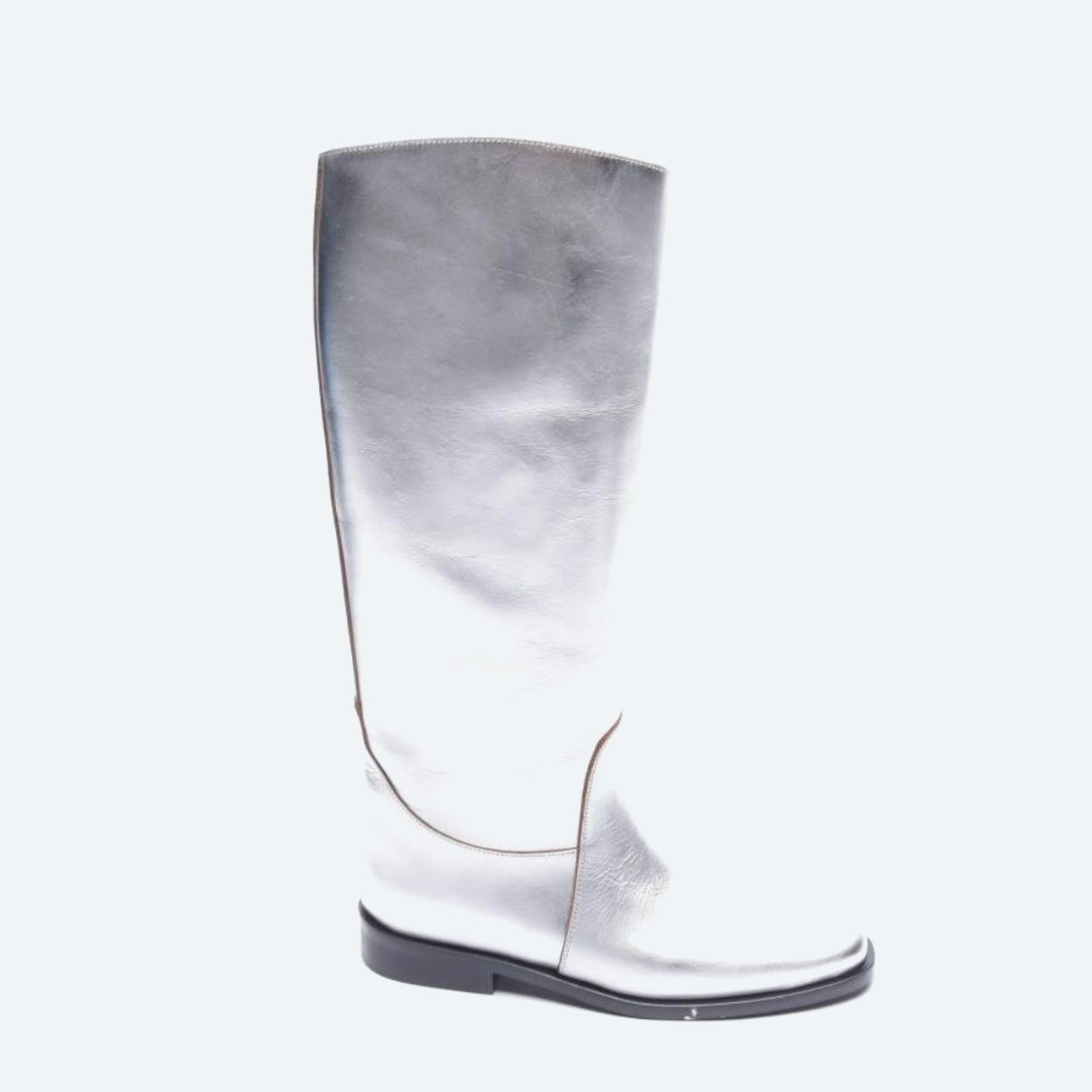 Image 1 of Boots EUR 37 Silver in color Metallic | Vite EnVogue