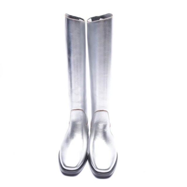 Boots EUR 37 Silver | Vite EnVogue