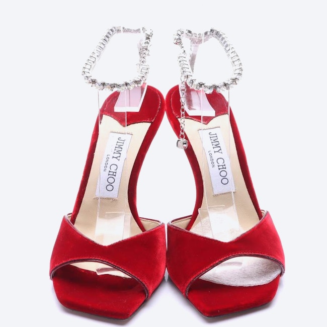 Image 2 of Heeled Sandals EUR 37 Bordeaux in color Red | Vite EnVogue