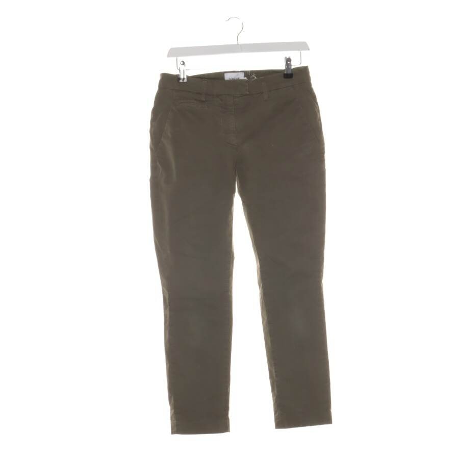 Image 1 of Trousers 27 Olive Green in color Green | Vite EnVogue