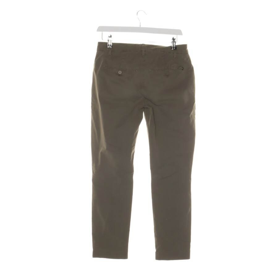Image 2 of Trousers 27 Olive Green in color Green | Vite EnVogue