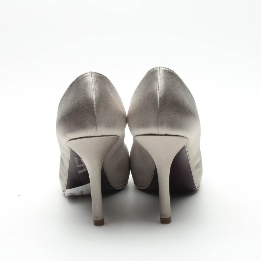 Image 3 of Peep Toes EUR 39.5 Silver in color Metallic | Vite EnVogue