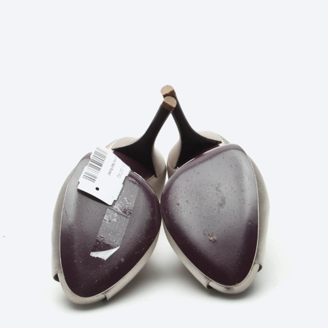 Image 4 of Peep Toes EUR 39.5 Silver in color Metallic | Vite EnVogue