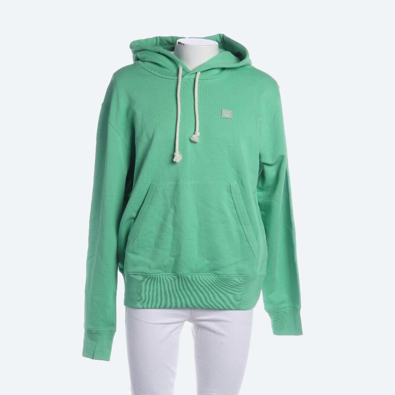 Image 1 of Hooded Sweatshirt XL Green in color Green | Vite EnVogue