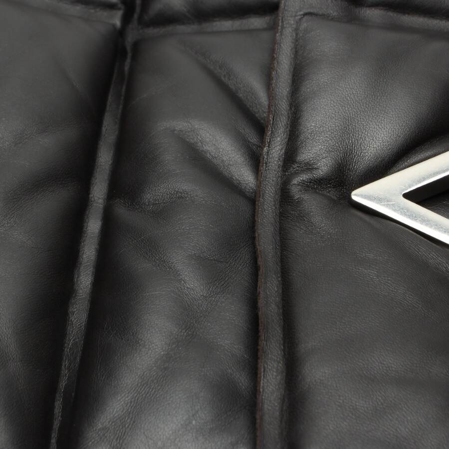 Image 3 of Leather Coat 34 Dark Brown in color Brown | Vite EnVogue