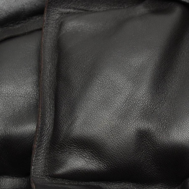 Image 4 of Leather Coat 34 Dark Brown in color Brown | Vite EnVogue