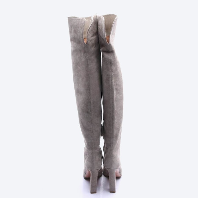Image 3 of Overknee Boots EUR 37 Gray in color Gray | Vite EnVogue