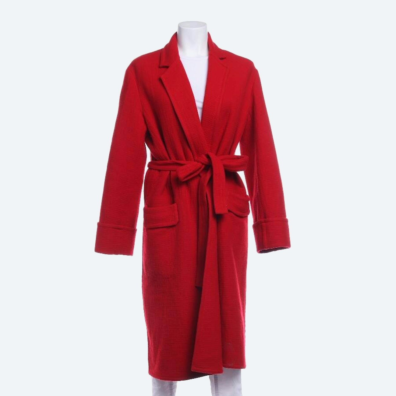 Image 1 of Wool Coat S Red in color Red | Vite EnVogue