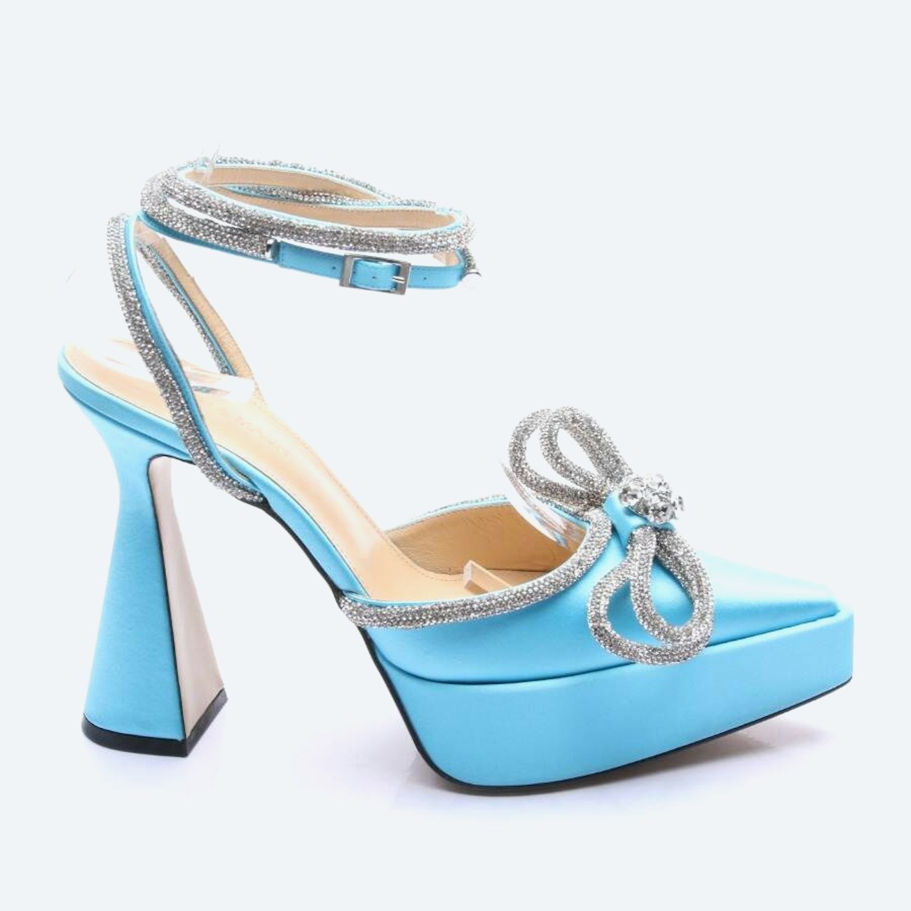 Image 1 of High Heels EUR 40.5 Light Blue in color Blue | Vite EnVogue