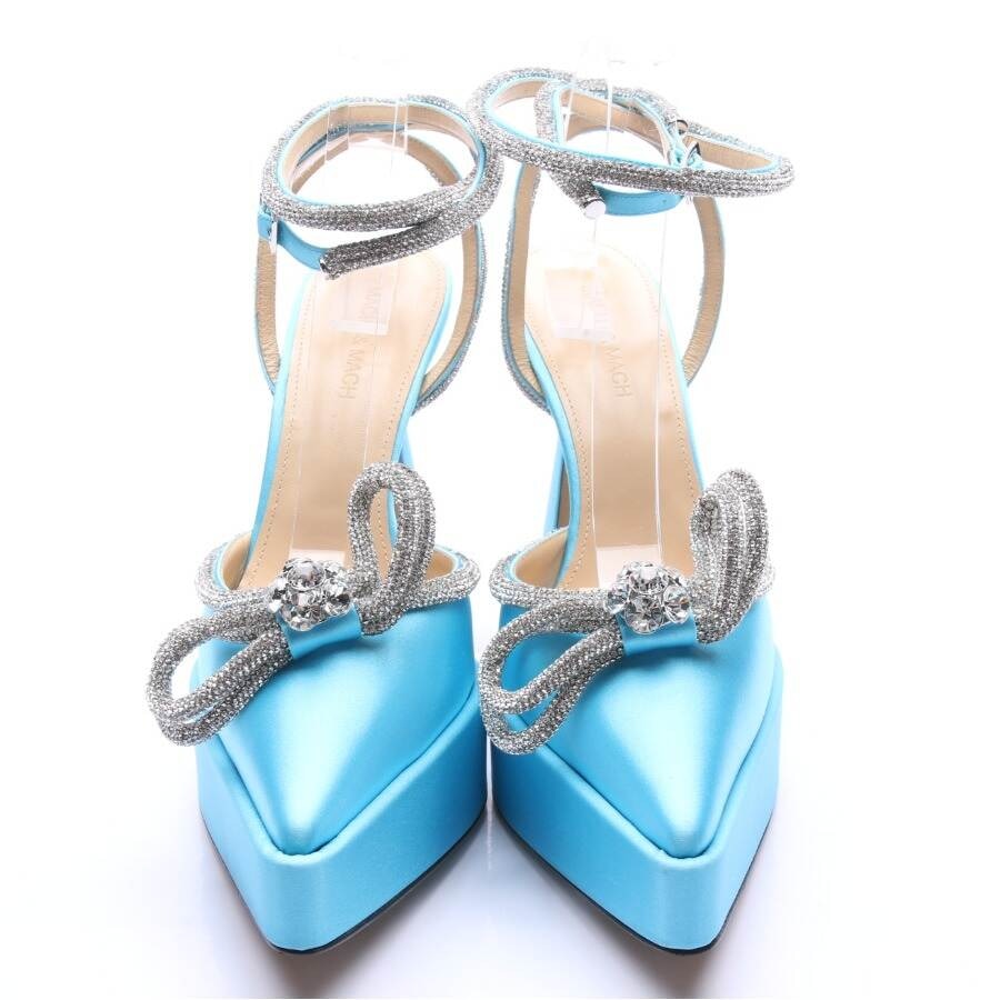 Image 2 of High Heels EUR 40.5 Light Blue in color Blue | Vite EnVogue