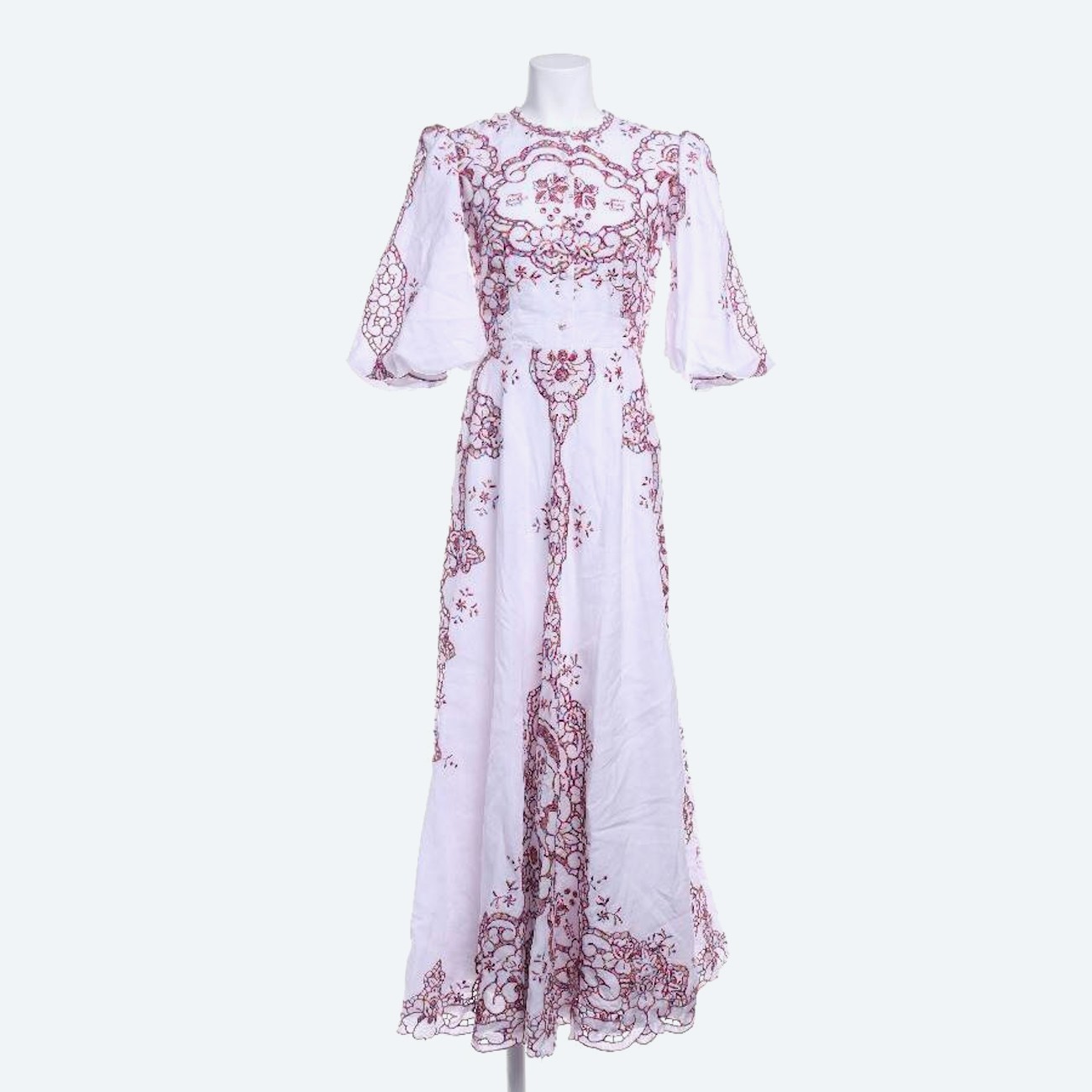 Image 1 of Linen Dress 38 Multicolored in color Multicolored | Vite EnVogue