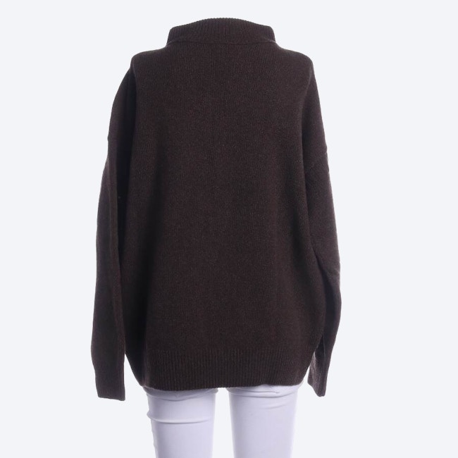 Image 2 of Wool Jumper XL Dark Brown in color Brown | Vite EnVogue