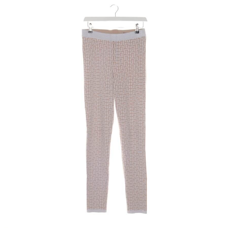 Image 1 of Trousers 38 Silver in color Metallic | Vite EnVogue