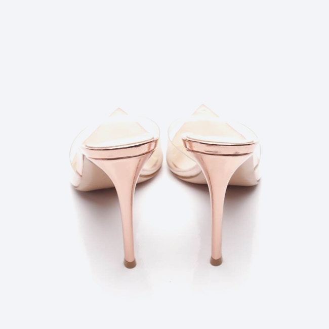 Image 3 of Heeled Sandals EUR 39 Rose Gold in color Metallic | Vite EnVogue