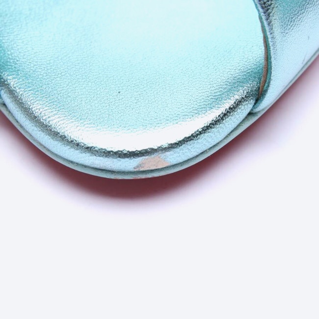 Image 5 of Heeled Sandals EUR 35 Turquoise in color Blue | Vite EnVogue