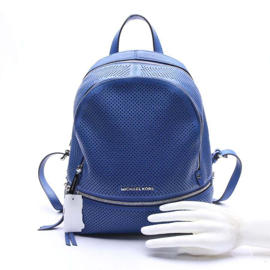 Michael kors backpack best sale blue