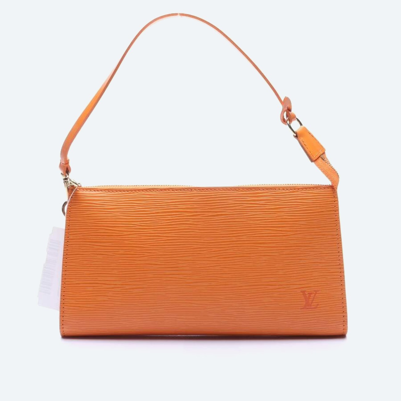 Image 1 of Epi pochette Evening Bag Dark Orange in color Orange | Vite EnVogue