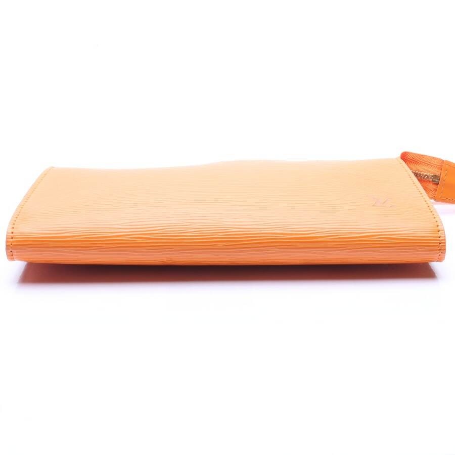 Image 3 of Epi pochette Evening Bag Dark Orange in color Orange | Vite EnVogue