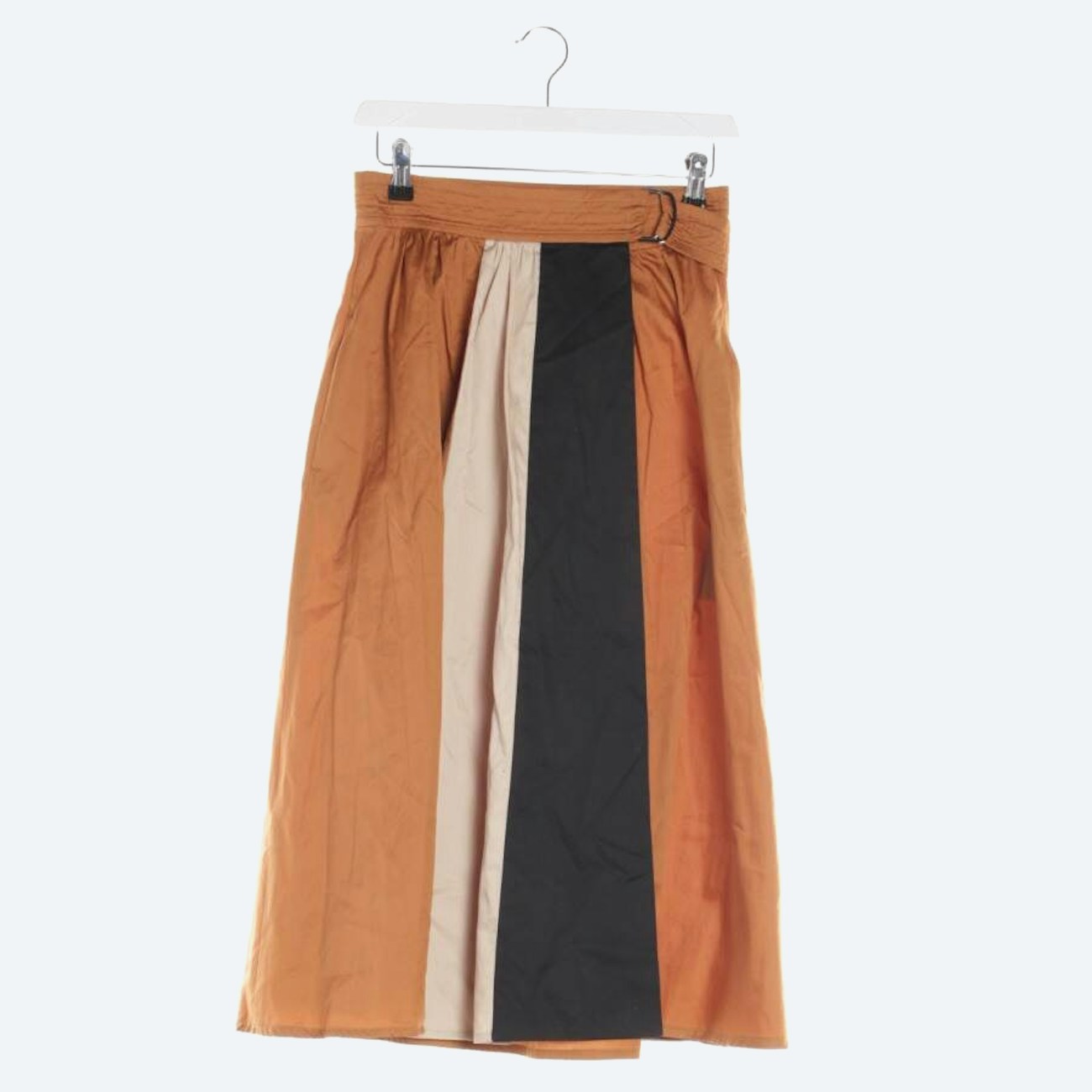 Image 1 of Skirt 34 Copper in color Metallic | Vite EnVogue