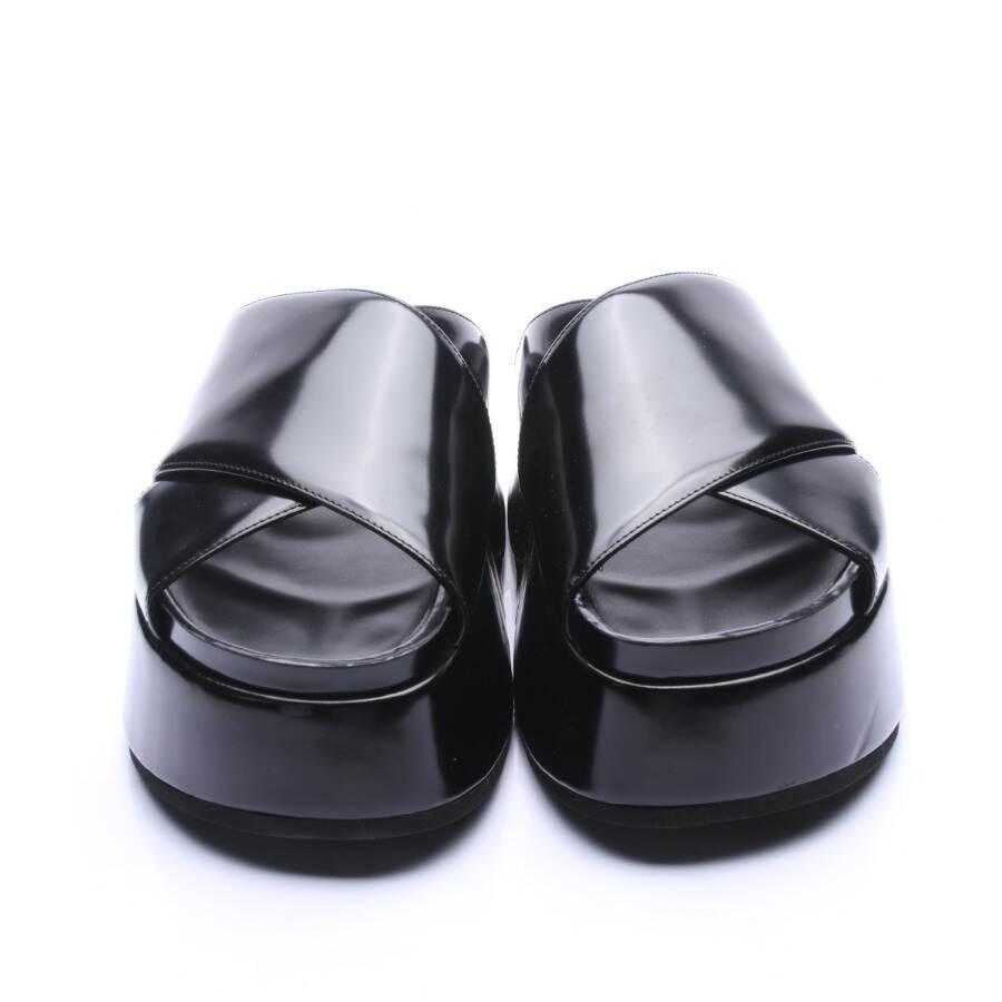 Image 2 of Platform Sandals EUR 41.5 Black in color Black | Vite EnVogue