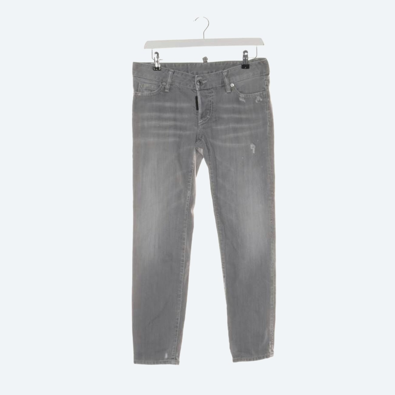 Image 1 of Jeans Straight Fit 34 Light Gray in color Gray | Vite EnVogue