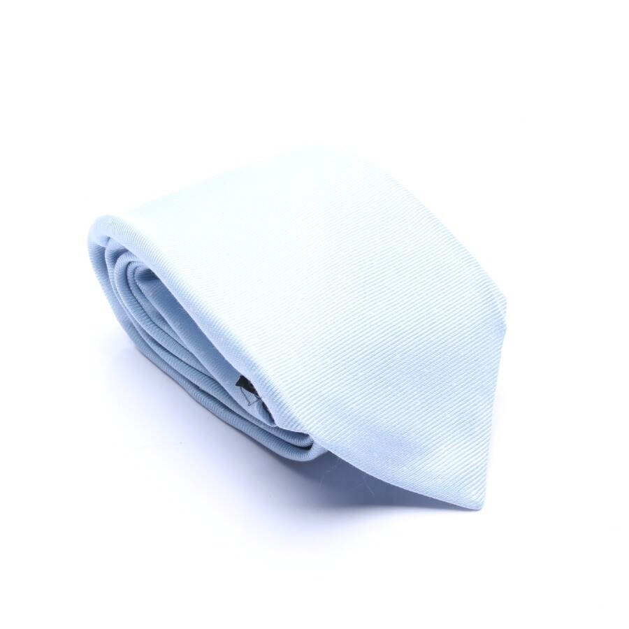 Image 1 of Silk Tie Light Blue in color Blue | Vite EnVogue
