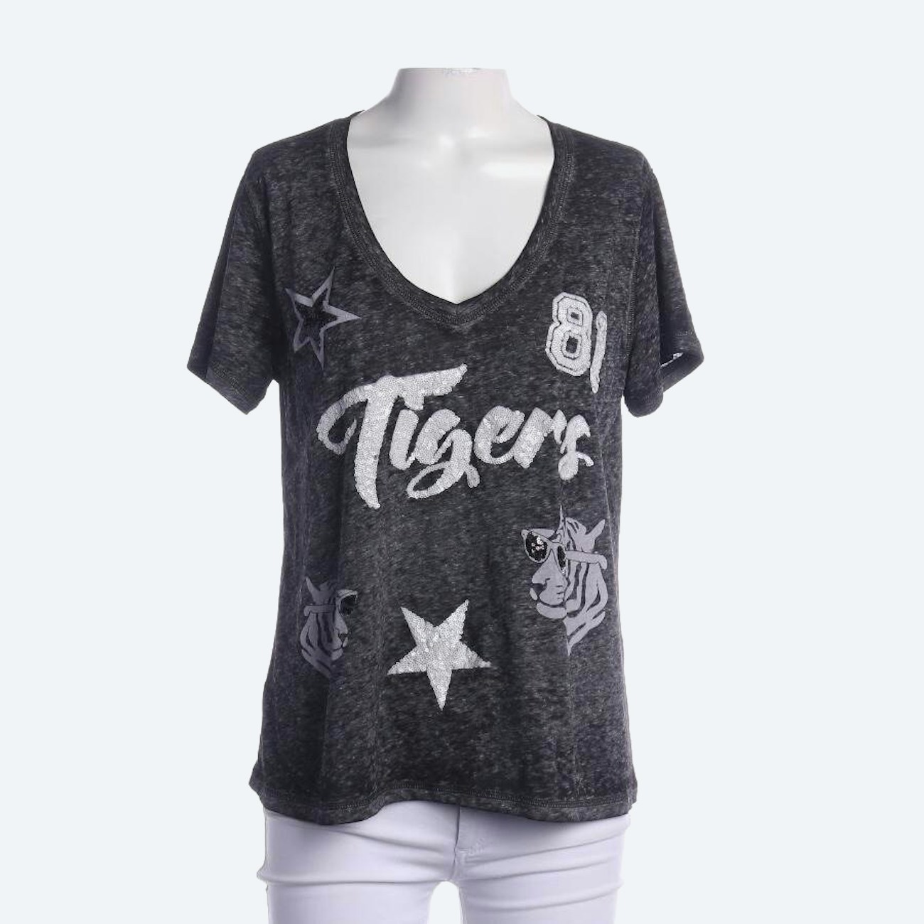 Bild 1 von Shirt XS Dunkelgrau in Farbe Grau | Vite EnVogue