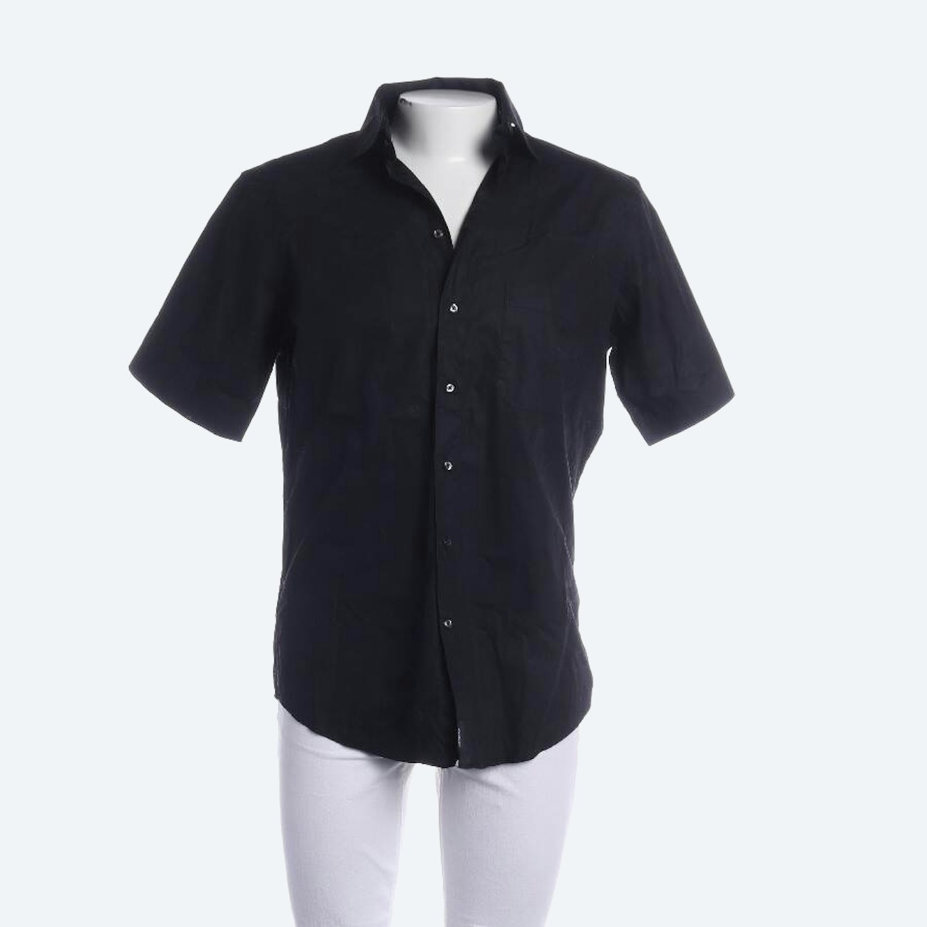 Image 1 of Casual Shirt 39 Black in color Black | Vite EnVogue