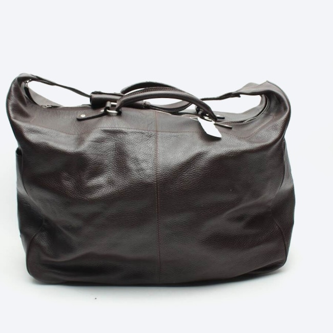 Image 2 of Travel Bag Dark Brown in color Brown | Vite EnVogue