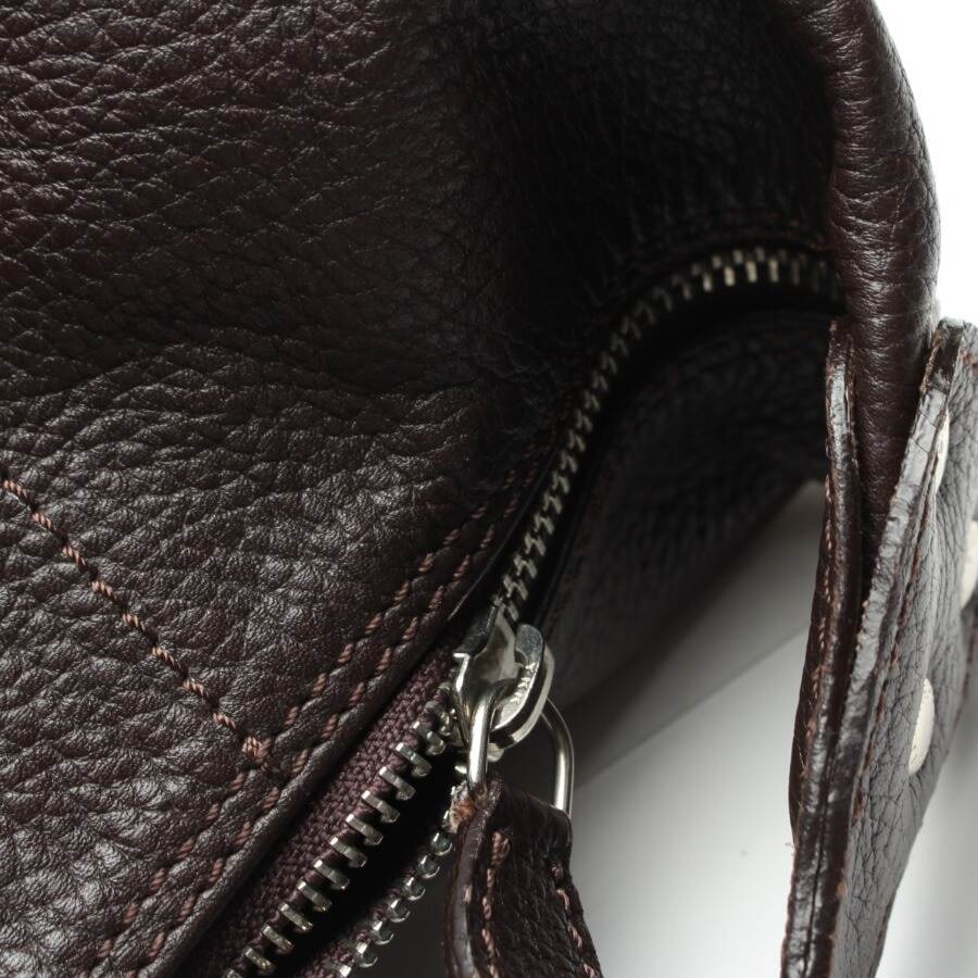 Image 7 of Travel Bag Dark Brown in color Brown | Vite EnVogue