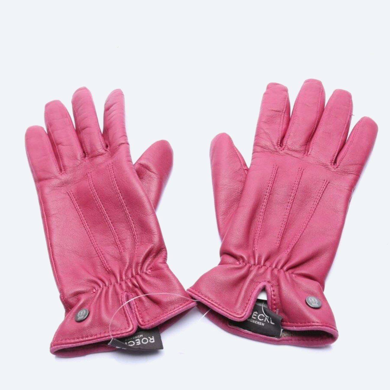 Image 1 of Leather Gloves Pink in color Pink | Vite EnVogue