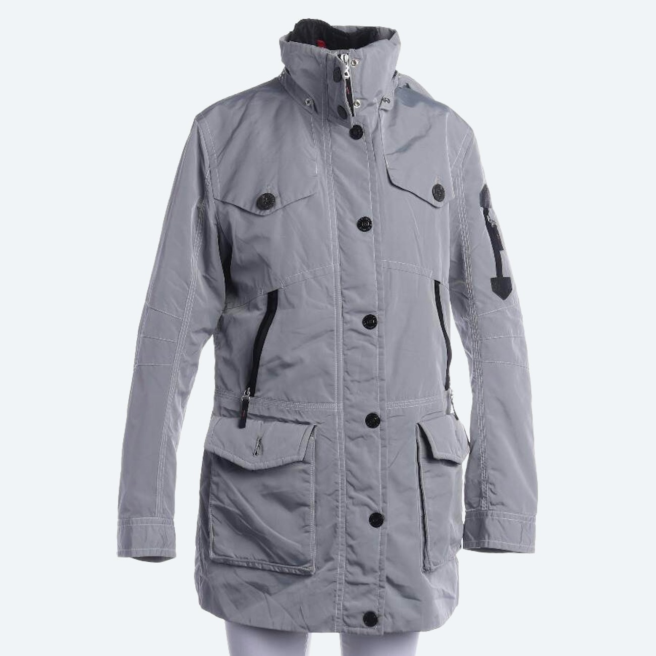 Image 1 of Winter Jacket 36 Light Gray in color Gray | Vite EnVogue
