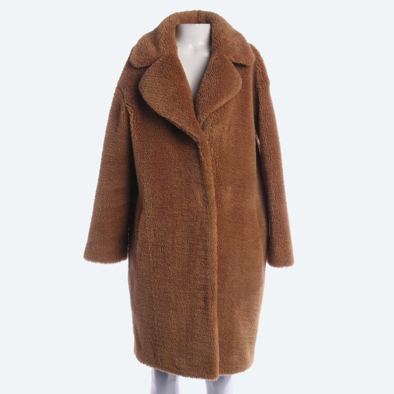 Image 1 of Winter Coat 38 Camel in color Brown | Vite EnVogue