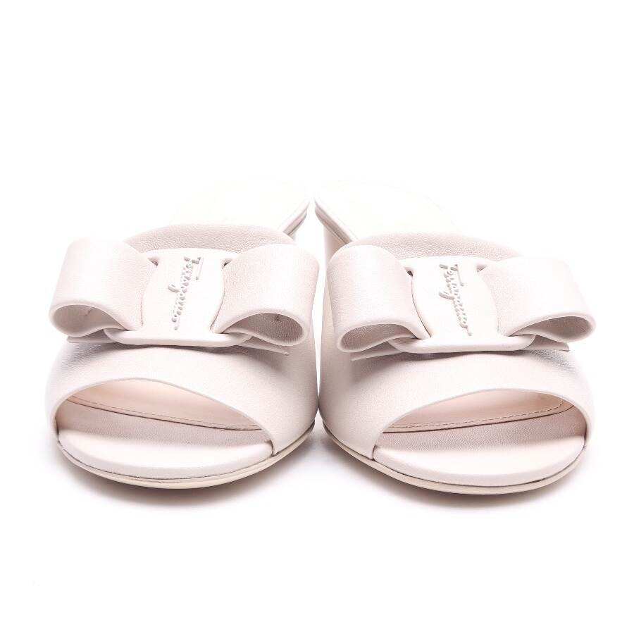 Image 2 of Heeled Sandals EUR 38.5 Light Gray in color Gray | Vite EnVogue