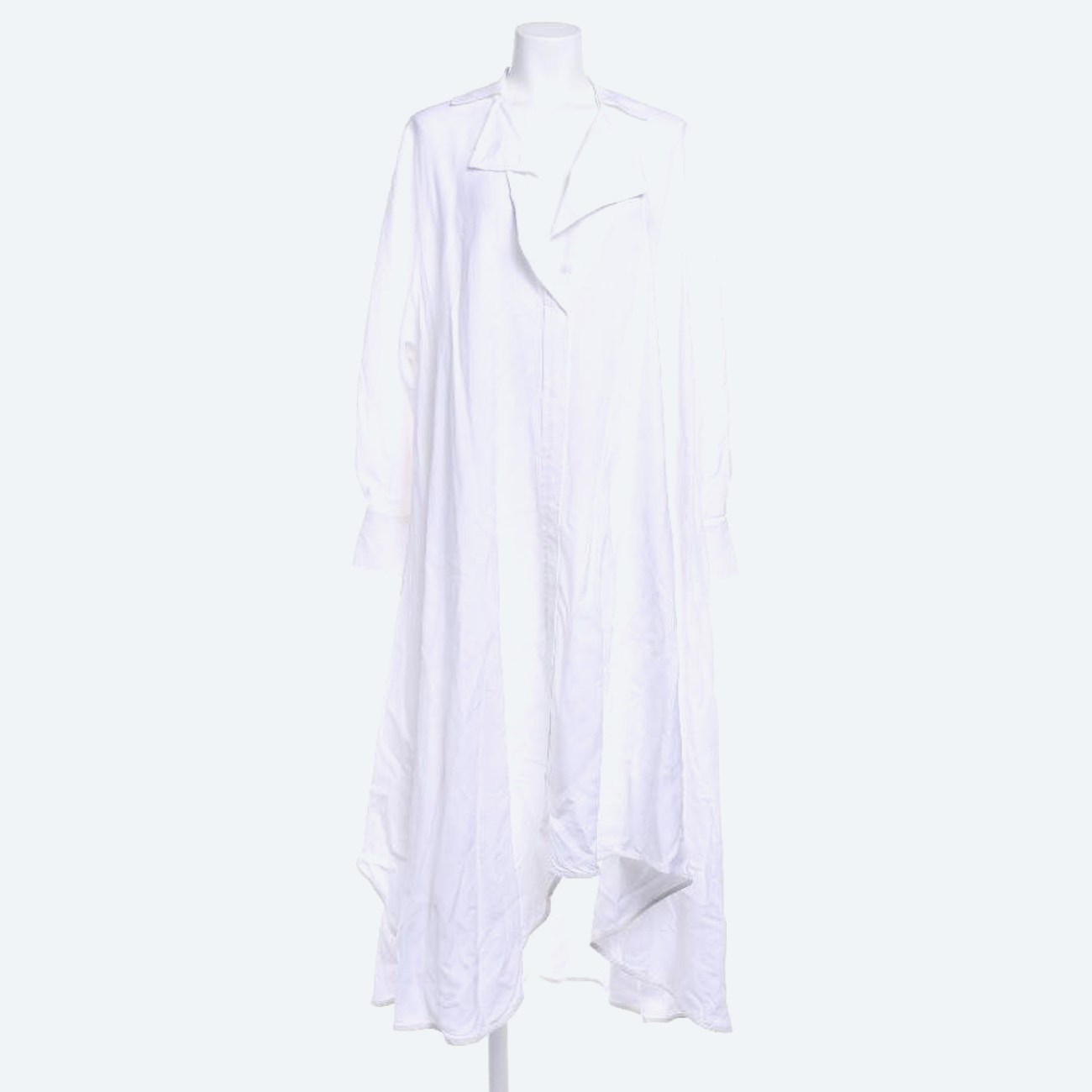 Image 1 of Shirt Dress 42 White in color White | Vite EnVogue