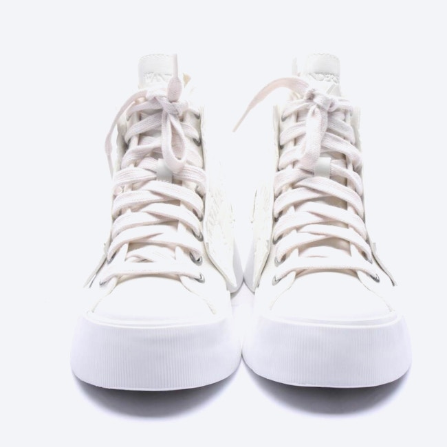 Bild 2 von High-Top Sneaker EUR 40 Cream in Farbe Weiß | Vite EnVogue