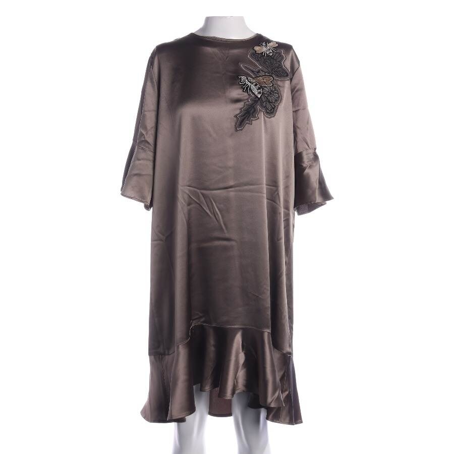 Image 1 of Dress 42 Brown in color Brown | Vite EnVogue