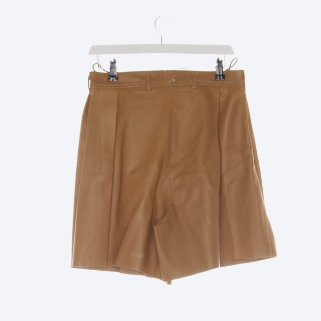 Image 2 of Leather Shorts 36 Light Brown in color Brown | Vite EnVogue