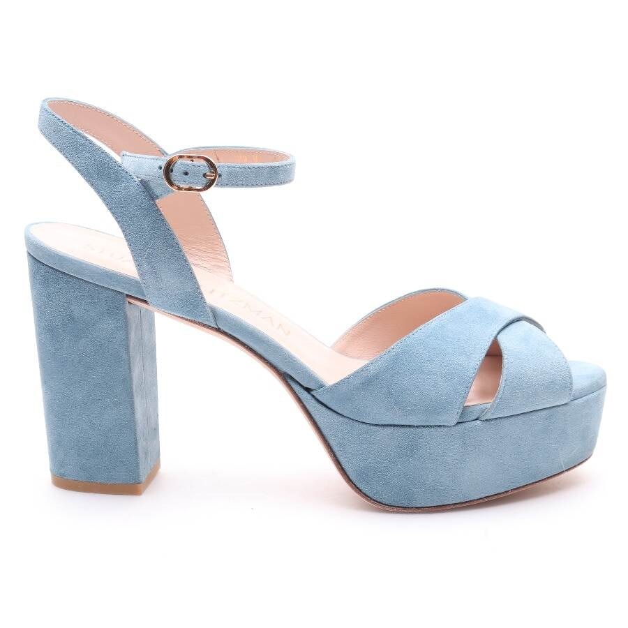 Image 1 of Heeled Sandals EUR 40 Light Blue in color Blue | Vite EnVogue